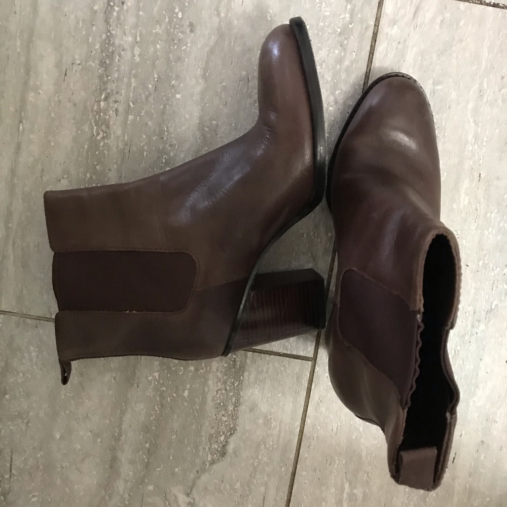 Cole Haan Brown Booties